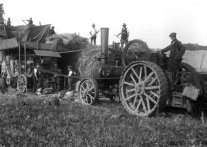 Fig.3 Threshing Scene 2